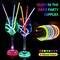 150 PCS Glow Sticks Bulk Party Favors:  8 Colors Glow in The Dark Party Supplies 8" Glow Necklaces and Bracelets with Connectors Light up Birthday Halloween 4th of July Wedding Neon Party Decorations